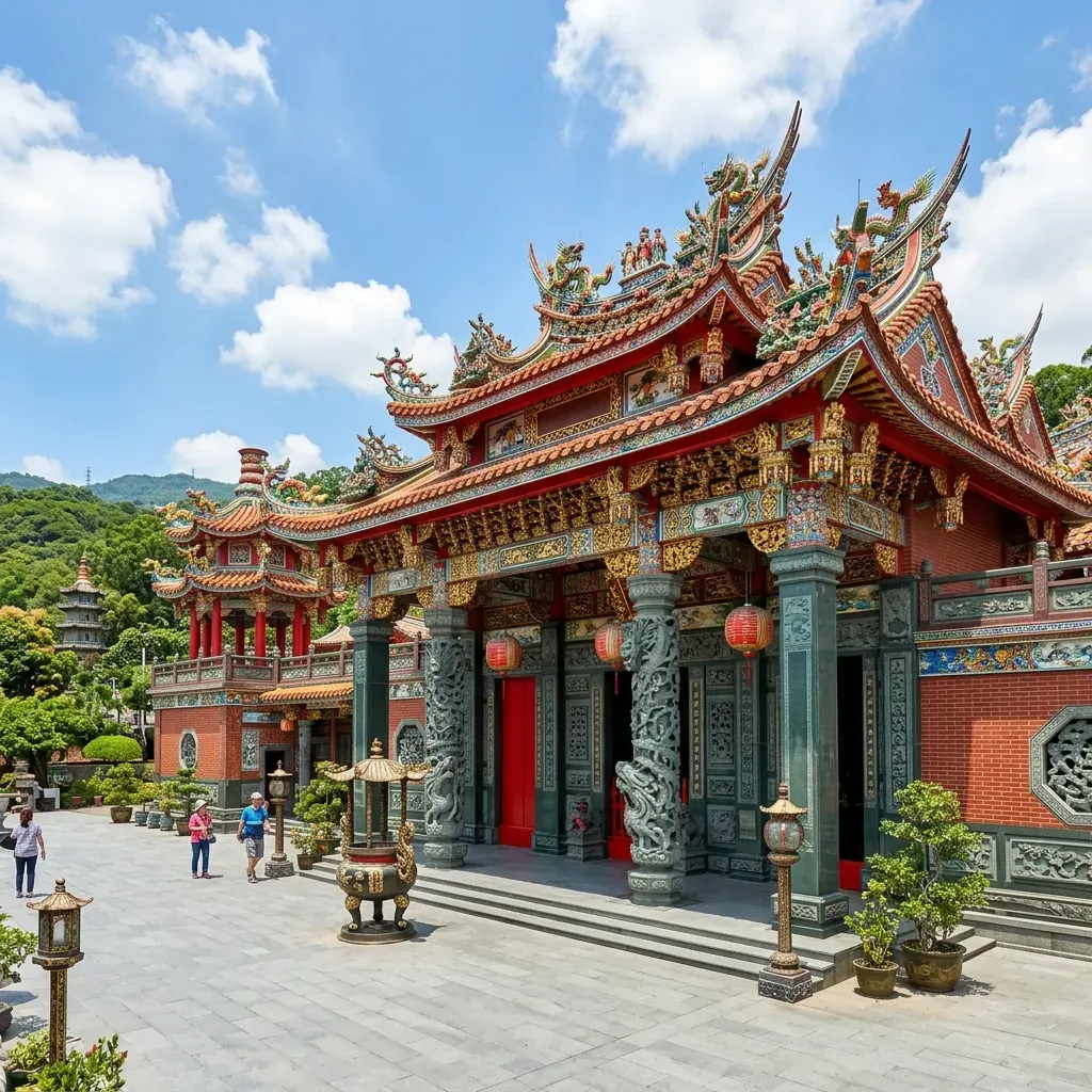 宗祠與會館入口