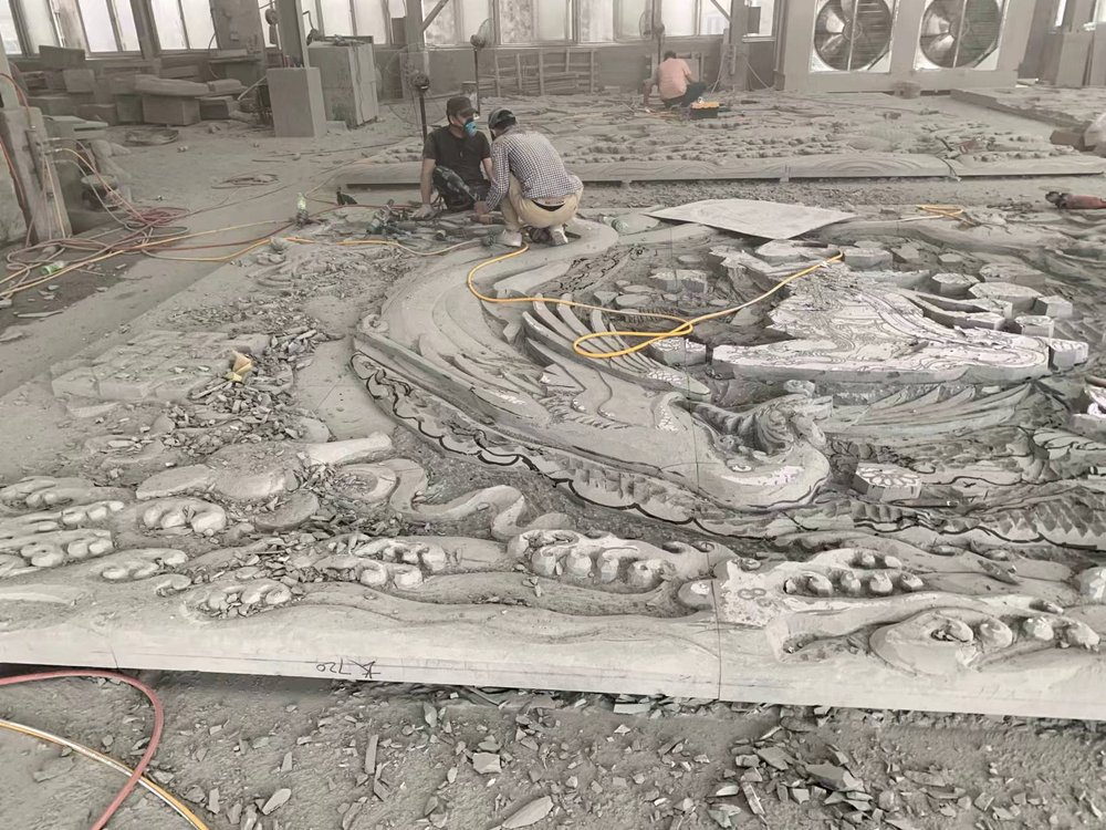 大型構件分件製作